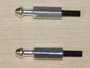 Apply Loctite inside the canopy retaining post and thread in the set screw.