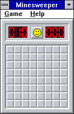 Windows 3.11 Minesweeper Game