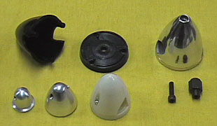 An assortment of commercial one and two-piece spinners.