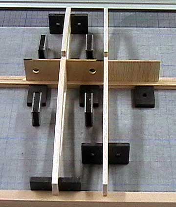 model aircraft building board