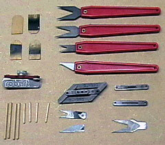 Various hinging tools by Dubro and Robart